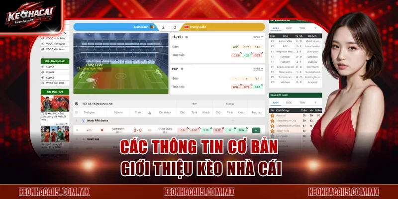 Các thông tin cơ bản giới thiệu Kèo Nhà Cái