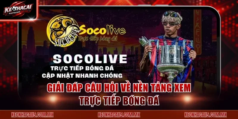 Giải đáp câu hỏi về nền tảng xem trực tiếp bóng đá