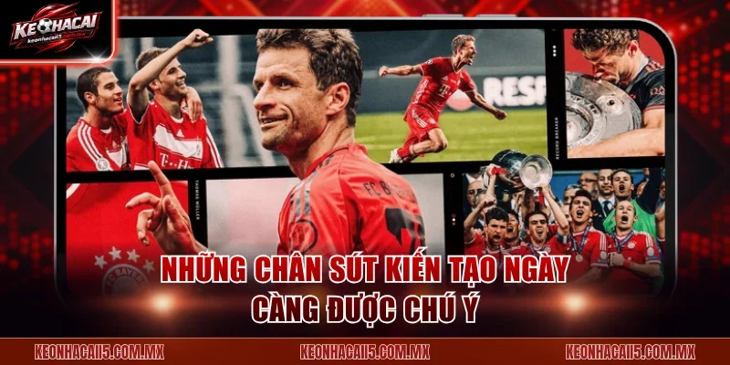 Những chân sút kiến tạo ngày càng được chú ý